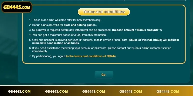 Official terms and conditions for the First Deposit campaign